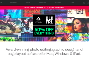This popular, cheap Adobe alternative is 50% during Black Friday